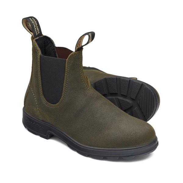 魅了 Blundstone ブランドストーン ブーツ シューズ 革靴 メンズ レディース おしゃれ ブランド サイドゴア Bs Dark Olive 期間限定 半額以下 Begrove Com