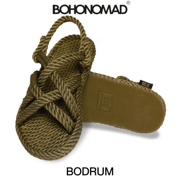 ボホノマド BOHONOMAD サンダル レディース 歩きやすい おしゃれ ブランド BODRUM KHAKI BOHONOMAD（ボホノマド） サンダル レディース 歩きやすい おしゃれ