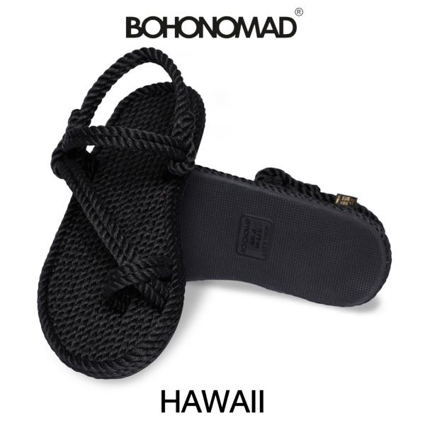 ボホノマド BOHONOMAD サンダル メンズ 歩きやすい おしゃれ ブランド Hawaii  BLACK BOHONOMAD（ボホノマド） サンダル メンズ 歩きやすい おしゃれ