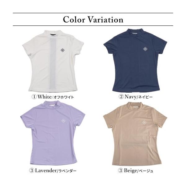 DOCUS（ドゥーカス） モックシャツ ゴルフ レディース おしゃれ
