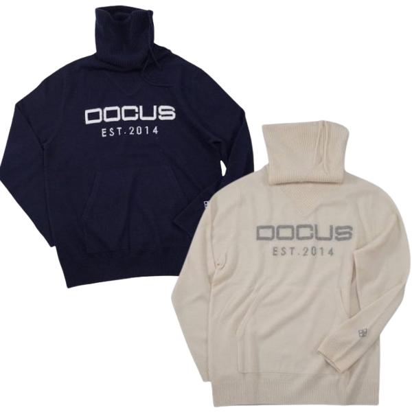 DOCUS ゴルフウェア セーター メンズ ブランド シンプル かっこいい dcm24a020-asu お取り寄せ商品 DOCUS（ドゥーカス） ゴルフウェア セーター メンズ ブランド シンプル