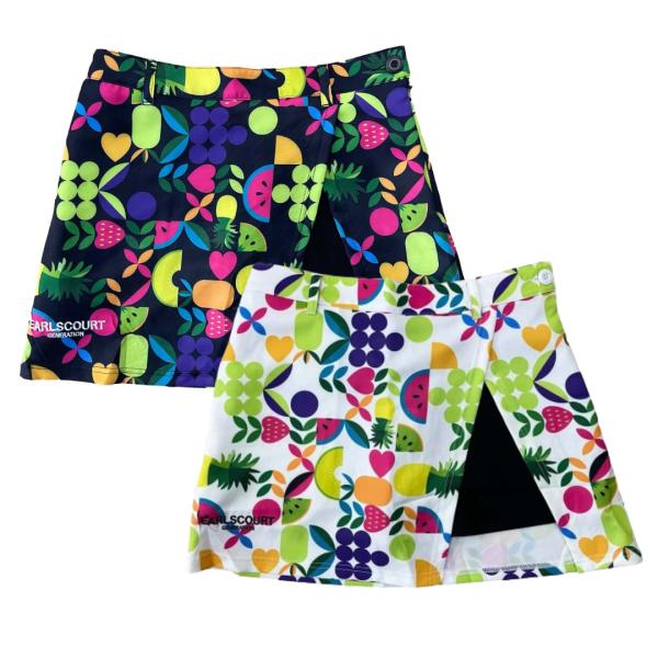 EARLSCOURT GENERATION アールズコート ゴルフウェア キュロットスカート FRUIT レディース おしゃれ ブランド EC-GL012 お取り寄せ商品 アールズコート（Earls Court） EARLSCOURT GENERATION ゴルフウェア