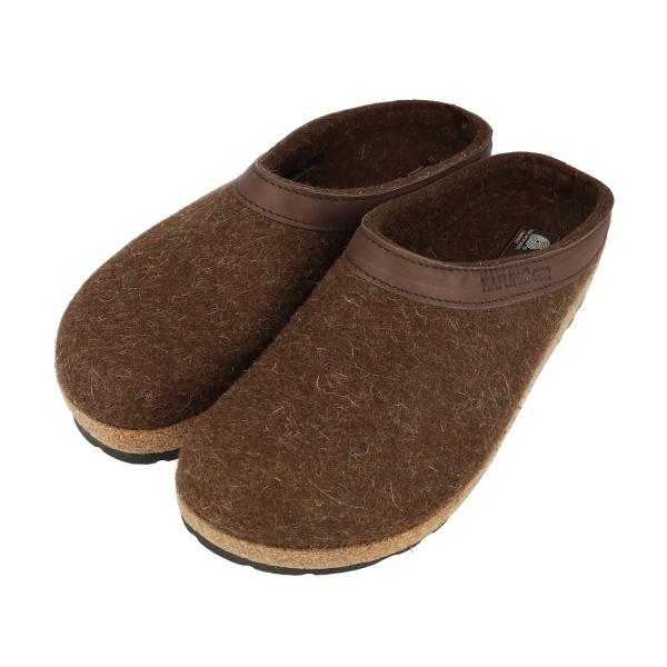 ルームサンダル ルームシューズ スリッパ おしゃれ 室内履き オフィス履き 履きやすい ハフリンガー HL71300106 チョコ トーベン ルームサンダル ルームシューズ スリッパ おしゃれ 室内履き オフィス
