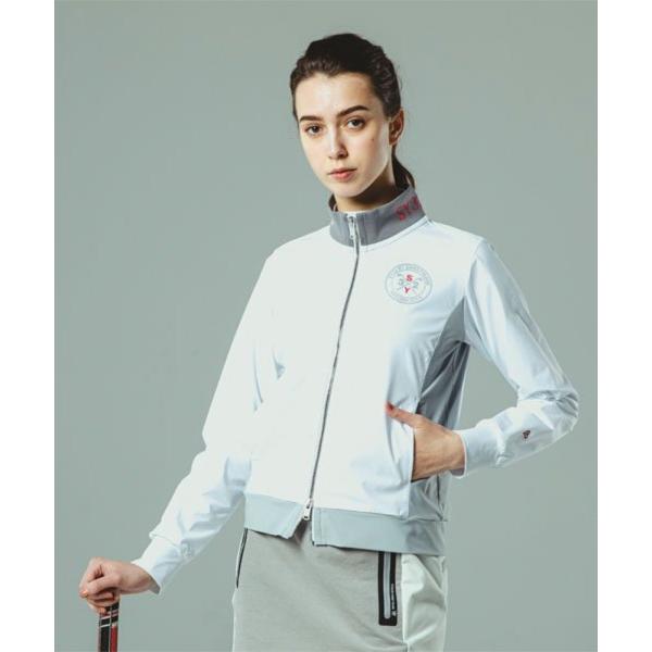 SY32 by sweet years ゴルフ レディース ジャケット ジップアップ おしゃれ ブランド ウェア SYG-22A01W カルビコ SY32 by SWEET YEARS（エスワイサーティトゥバイスィートイヤーズ
