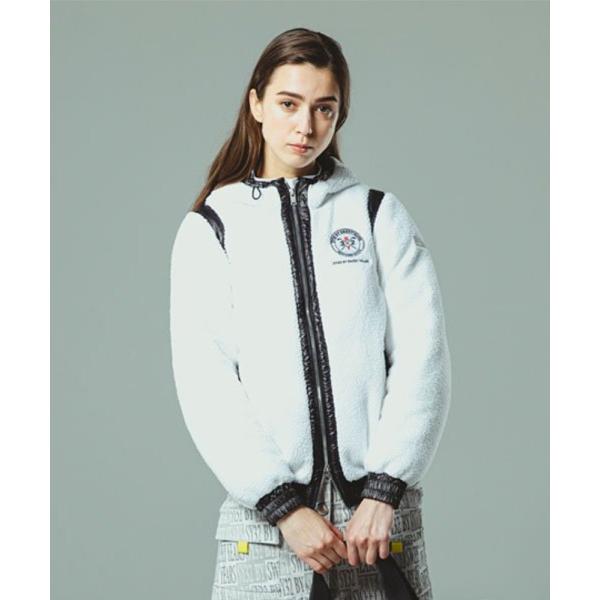 SY32 by sweet years ゴルフ レディース ジャケット ベスト おしゃれ ブランド ウェア SYG-22A11W ボア trues_syg-22a11w