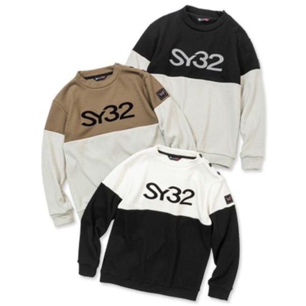 お取り寄せ SY32 by SWEET YEARS プリントシャツ 長袖 メンズ ブランド おしゃれ ゴルフ スポーツ SYG-23A01 SY32 by SWEET YEARS（エスワイサーティトゥバイスィートイヤーズ） お