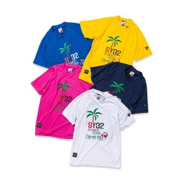 SY32 by SWEET YEARS ゴルフ Tシャツ モックシャツ 半袖 メンズ おしゃれ かっこいい ブランド SYG-24SUM-03【お取り寄せ】 SY32 by SWEET YEARS（エスワイサーティトゥバイスィートイヤーズ