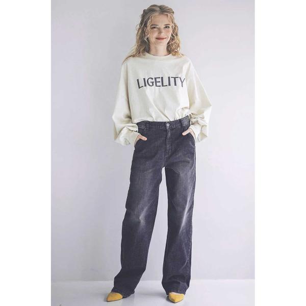 INDIMARK デニム レディース おしゃれ ブランド かわいい クロスウエスト ワイドデニム WJ180【お取り寄せ】 trues_w164-1