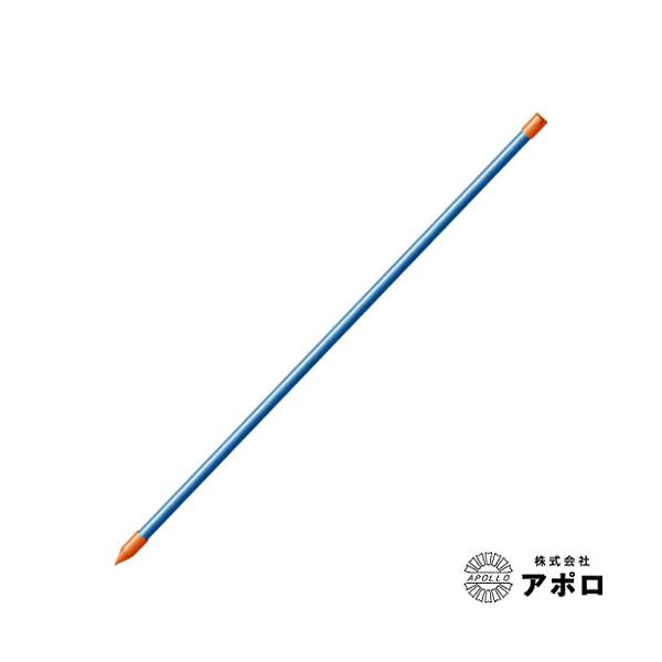 （最大1000円OFFクーポン）アポロ エリアポール1200mm 径20 - 50本入 AP-PL102H 鋼管樹脂被膜 直径20mm×長さ1,200mm