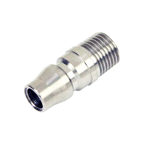 納期について：メーカー直送品(代引き不可)【 特長 】・スマートで邪魔にならない内六角締付のワンタッチプラグです。・エア配管の変更やメンテナンスに使用できます。・サビに強いステンレス(SUS303)製です。【 用途 】・常圧汎用ワンタッチソ...