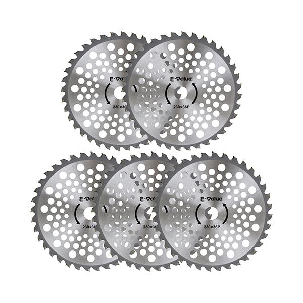 チップソー230X36 57枚 E-Value 軽量タイプチップソー 5枚組 ETT-230X36PX5P 期間限定