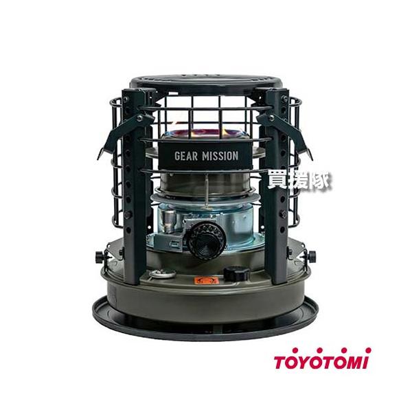 ポイント5倍）トヨトミ 煮炊き暖房用 石油コンロ K3-GM1(G) オリーブ