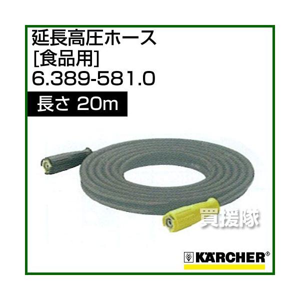 ケルヒャー（KARCHER） 高圧洗浄機用 延長高圧ホース 食品用 20m 6.389
