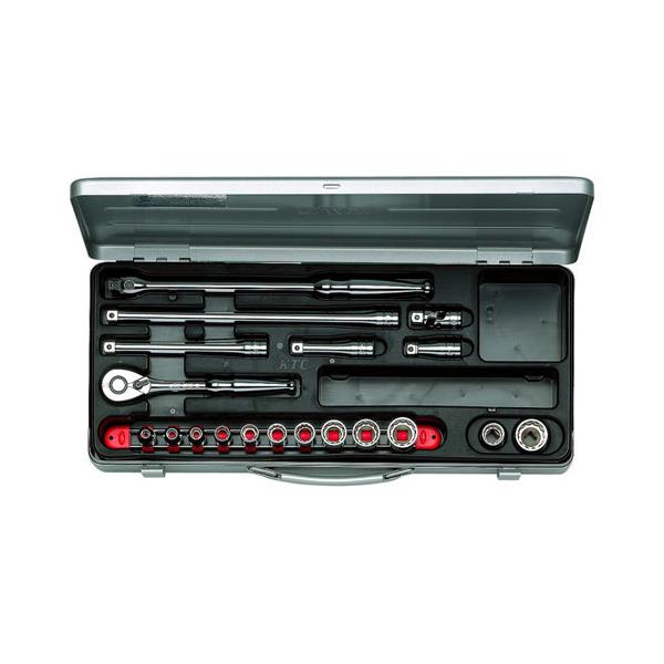 T.C.さん専用 京都機械工具 KTC 9.5sq.ソケットレンチセット TB312X 19点 (レンチ