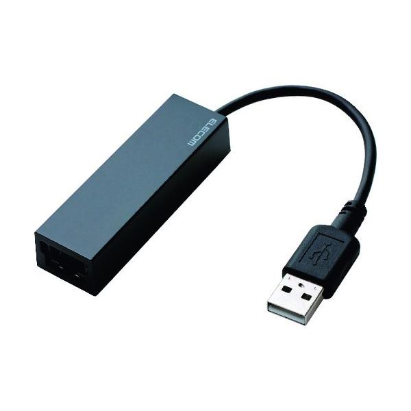 GR ELECOM USB2.0 LANA_v^[ Type-A ubN EDC-FUA2-B Ԍ |Cg10{