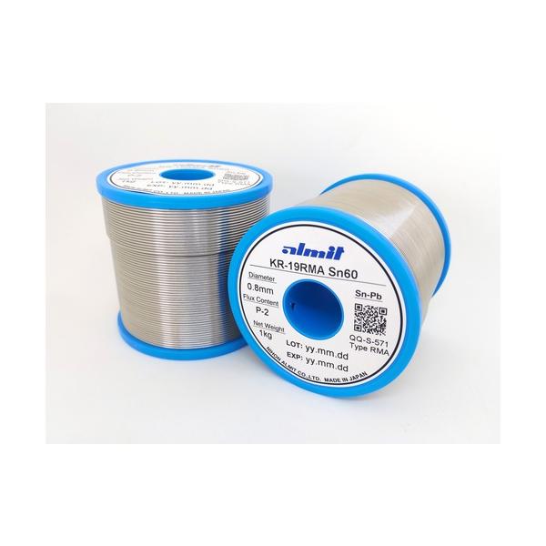 �A���~�b�g �������ɓ���͂� KR-19 RMA 0.65mm KR19RMA-SN60-P-2-0.65MM ���Ԍ��� �|�C���g10�{