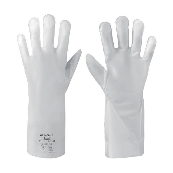 �A���Z���E�w���X�P�A�E�W���p�� Ansell �ϗn�܍�Ǝ�� �A���t�@�e�b�N 02-100 S 02-100-7 ���Ԍ��� �|�C���g10�{