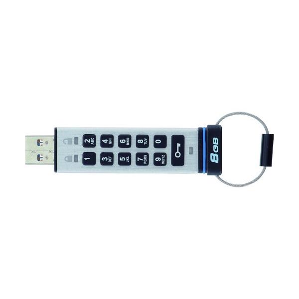 �G���R�� ELECOM �Z�L�����e�BUSB������ 10Key�t USB3.0 8GB �V���o�[ HUD-PUTK308GA1 ���Ԍ��� �|�C���g10�{