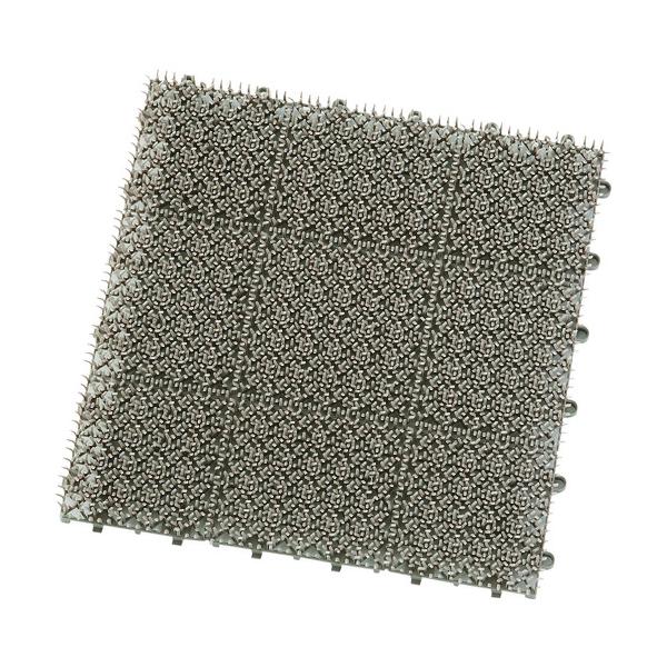 納期について：取寄品3〜5営業日目発送予定★欠品時除くメーカー名：山崎産業(株)【 特長 】・高耐久性のジョイント人工芝です。【 用途 】・屋内・屋外兼用のジョイント式人工芝。【 仕様 】品名:コンドル 若草ユニットE-V グレー品番:47...