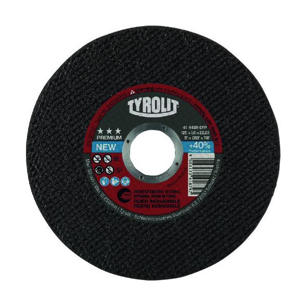 TYROLIT TYROLIT ؒfu v~A^Cv 125X1.6X22.23mm 34332805 Ԍ |Cg10{