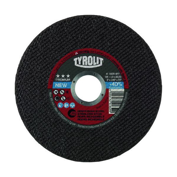 TYROLIT TYROLIT ؒfu v~A^Cv 125X1X22.23mm 34332803 Ԍ |Cg10{