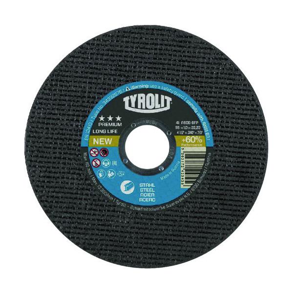 TYROLIT TYROLIT ؒfu OCt 125X1X22.23mm 34332754 Ԍ |Cg10{