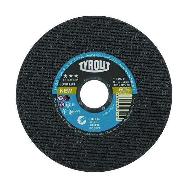 TYROLIT TYROLIT ؒfu OCt 125X1.6X22.23mm 34332756 Ԍ |Cg10{