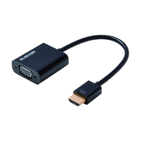 GR ELECOM HDMIpVGAϊA_v^ AD-HDMIVGABK2 Ԍ |Cg10{