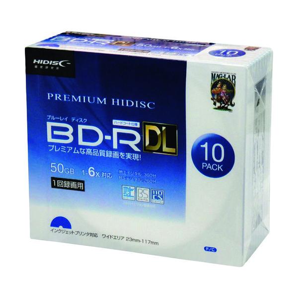 株 磁気研究所 ハイディスク BD-RDL 10枚パック HDVBR50RP10SC 期間限定 ポイント10倍