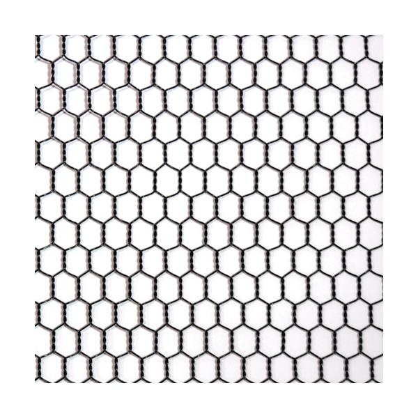 納期について：取寄品3〜5営業日目発送予定★欠品時除くメーカー名：(株)ダイドーハント【 特長 】・工作など小さい加工に向いたサイズです。・隣接する2本の線が捻り合わさって亀甲状に六角に網目を形成した金網です。・線の一部が破断しても破断部が...