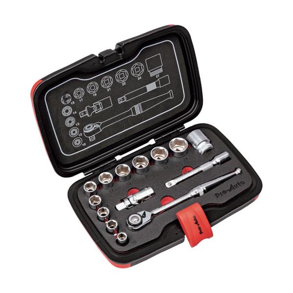 �X�G�J�Q�c�[�� Pro-Auto 1/2DR.14PC�\�P�b�g�����`�Z�b�g PA4014 ���Ԍ��� �|�C���g10�{