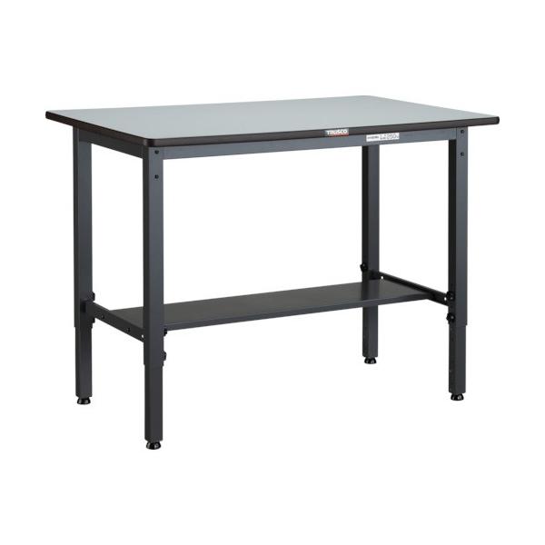 �g���X�R���R TRUSCO �y�׏d��Ƒ䍂�����ߎ� 250kg AWM�^ 1200X600XH700�`910 ��{�^�C�v �_�[�N�O���[�F AWMR-1260 ���Ԍ��� �|�C���g10�{