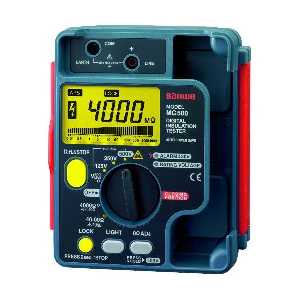 OadCv SANWA fW^≏Rv 500V/250V/125V MG500 Ԍ |Cg10{