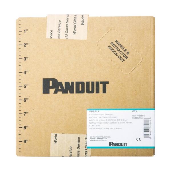 �p���h�E�C�b�g�R�[�|���[�V���� PANDUIT MLT�^�C�v ���ڃX�e�����X�X�`�[���o���h �w�r�[�^�C�v SUS304 ��:7.9mm ����:76.2m/�� MBH-TLR MBH-TLR �|�C���g10�{