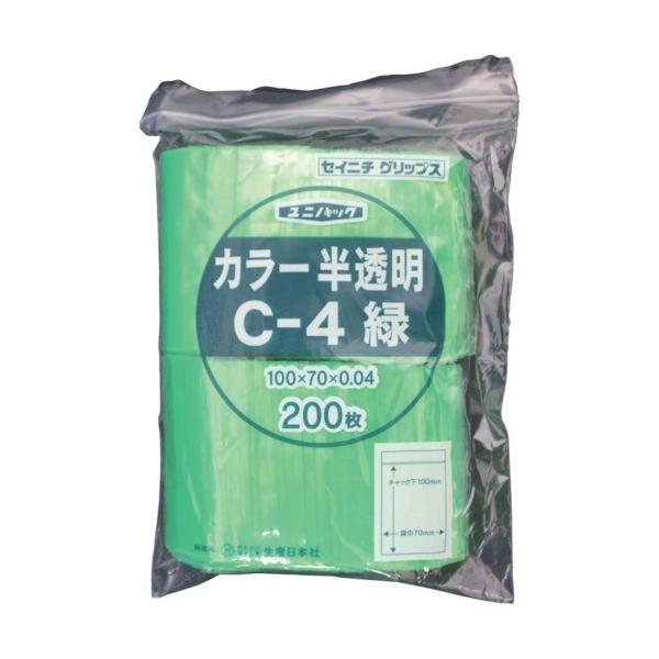 ���Y���{�� �Z�C�j�` �`���b�N�t�|���� ���j�p�b�N C-4 �������� �c100×��70×����0.04mm 200���� C-4-CG ���Ԍ��� �|�C���g10�{