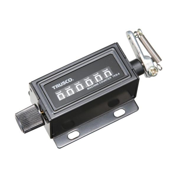 納期について：取寄品3〜5営業日目発送予定★欠品時除くメーカー名：トラスコ中山(株)【 特長 】・回転運動、連続運動のカウントに使用します。・レバーが45°往復することにより1つの数字が進みます。【 用途 】・製造ライン上の計数管理に【 仕...