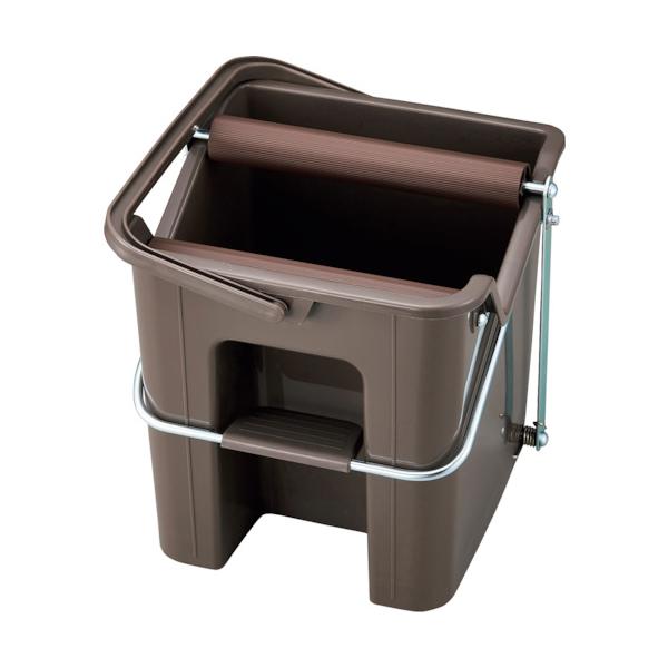 納期について：取寄品3〜5営業日目発送予定★欠品時除くメーカー名：山崎産業(株)【 特長 】・絞り率が25％アップしました。・抗菌加工で清潔です。・手を濡らさずラクラク水絞りができます。・踏み込みやすい大きいペダルです。・希釈に便利な目盛り...