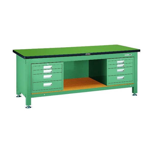 �g���X�R���R TRUSCO �d�׏d��Ƒ� 3000kg TWZ�^ 1800X900XH740 4�i���oX2�t �O���[���F RTWZ-1809D4D4 ���Ԍ��� �|�C���g10�{