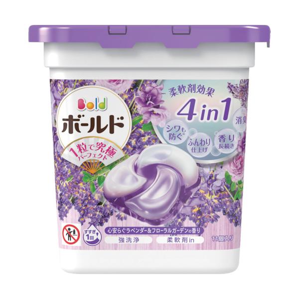 P＆Gジャパン 同 P＆G ボールド ジェルボール4D ラベンダー