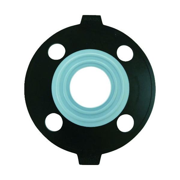 �ϐ����w�H�� �G�X���� PTFE �e�t���� �p�b�L�� 40A JIS10K PP40 ���Ԍ��� �|�C���g10�{