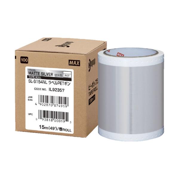 マックス MAX ビーポップ ラベルPETシート 100mm幅シート SL