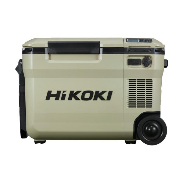 工機ホールディングス HiKOKI 18V-14.4V コードレス冷温庫大容量サイズ25L サンドベージュ マルチボルトセット品 UL18DBA-WMBZ 期間限定 ポイント10倍