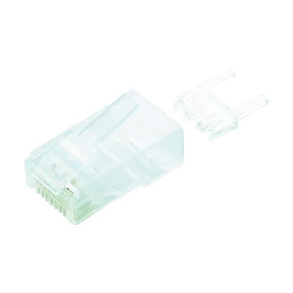 �G���R�� ELECOM �c���̐܂�Ȃ�LAN�R�l�N�^ Cat6 10�� LD-6RJ45T10/T ���Ԍ��� �|�C���g10�{