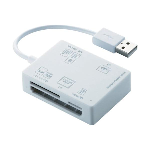 �G���R�� ELECOM 56+2���f�B�A�Ή����������[�_���C�^ �z���C�g MR-A012WH ���Ԍ��� �|�C���g10�{