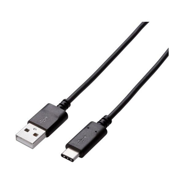 �G���R�� ELECOM USB2.0�P�[�u�� A-C�^�C�v �F�ؕi 3A�o�� 4.0m U2C-AC40NBK ���Ԍ��� �|�C���g10�{