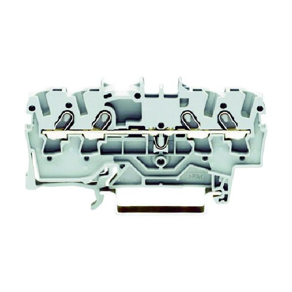 ���S�W���p�� WAGO �X�v�����O�����p�[�q�� 2001�V���[�Y4�����p �O���[�F 2001-1401-PK ���Ԍ��� �|�C���g10�{