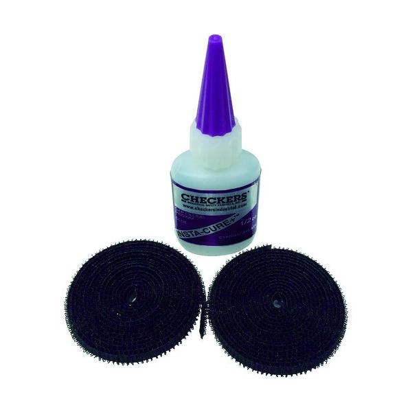 Justrite�� CHECKERS �J�[�y�b�g�L�b�g�x���N���t �K�[�h�h�b�N�p CPCARPETKIT-5 ���Ԍ��� �|�C���g10�{