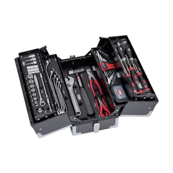 TONE TONE �����p�H��Z�b�g �c�[���Z�b�g �u���b�N�d�l �Ԍ�433×���s220×����240mm TSAT330BK ���Ԍ��� �|�C���g10�{