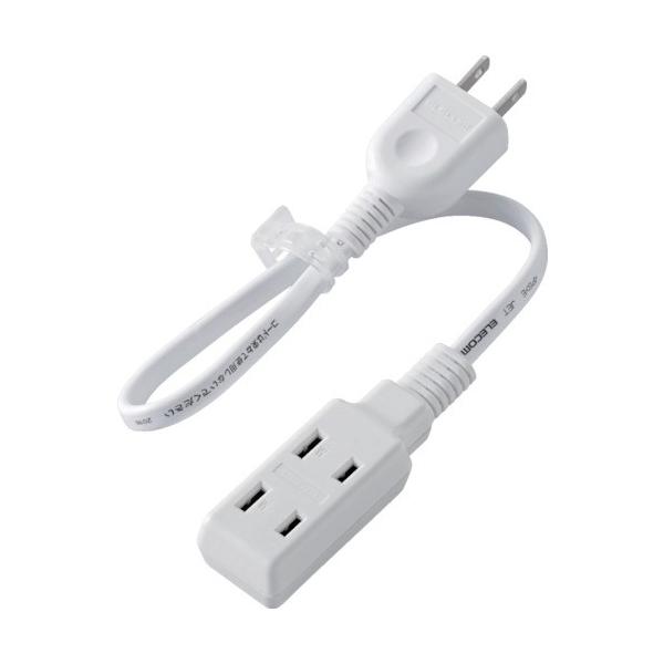 �G���R�� ELECOM �����^���o�C���^�b�v 3�� 0.3m �z���C�g T-M303WH ���Ԍ��� �|�C���g10�{