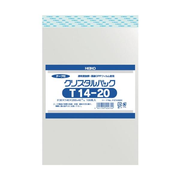 VW} HEIKO OPP e[vt NX^pbN T14-20 100 6740850_T14-20 Ԍ |Cg10{